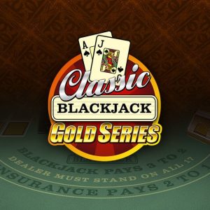 Classic Blackjack Gold series banner of Jackpot City Casino.