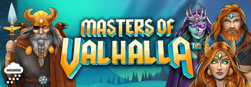 12 tragamonedas Lanzamientos en marzo de 2022: ranura de imagen Masters Of Valhalla.