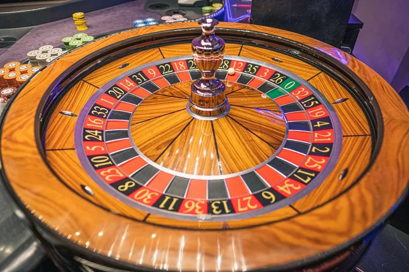 Classic European Roulette wheel.