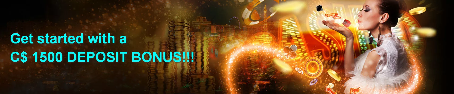 All Slots Casino Deposit Bonus Banner.