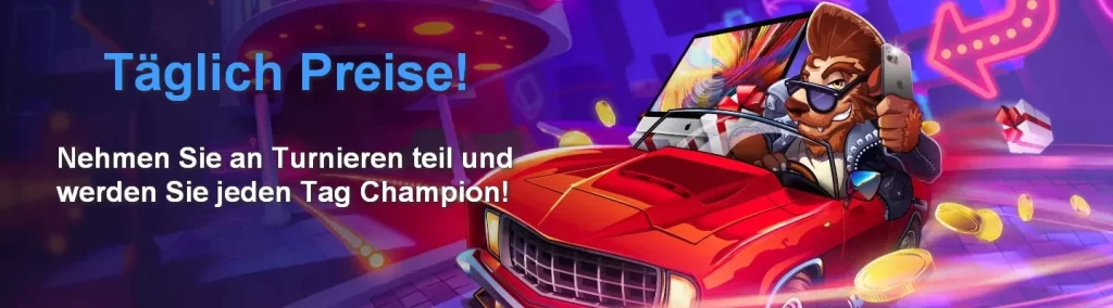 Taglich prize Slottica Casino Bonus Image.