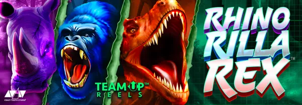 Rhino_Rilla_Rex banner de tragamonedas.