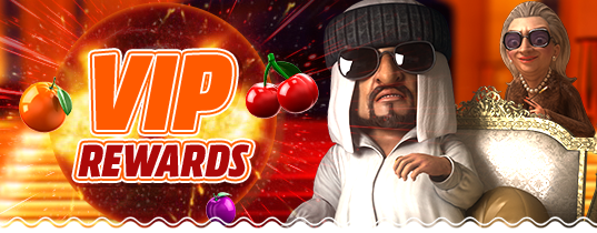 VIP Rewards Bob Casino banner.